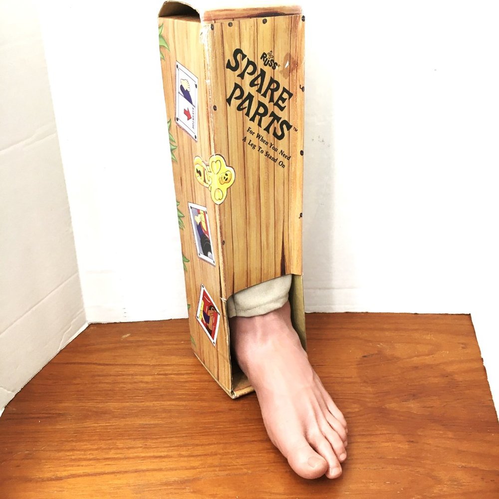 RUSS BERRY VTG 90's Fake Leg & Foot Decoration NWT NOS - Picture 2 of 14
